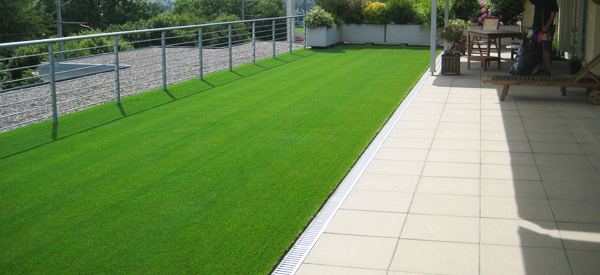 Artificial grass for Roof Terraces