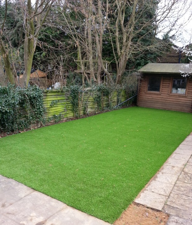 Town Grass installation in Banbury