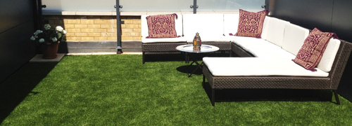 Artificial Grass - Balcony in London