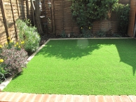 artificial grass garden